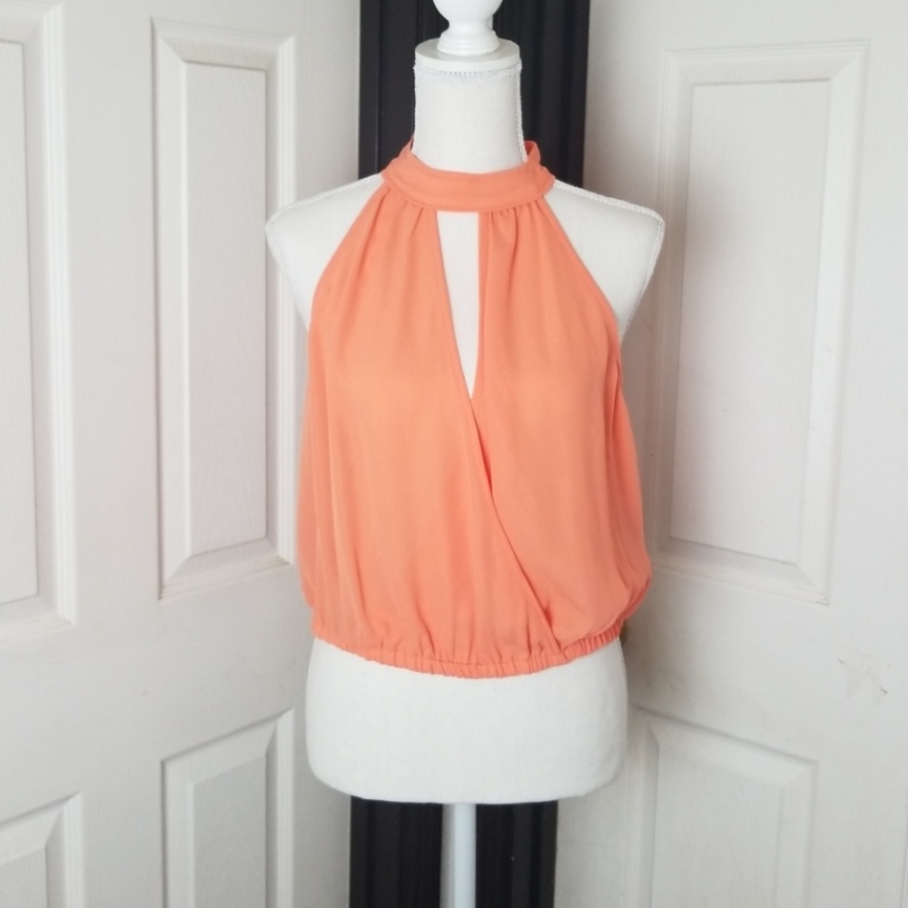 Bebe Collared Blouse Top - NWT - Size S - Small